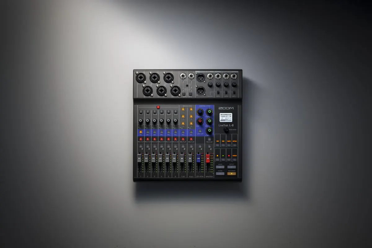 Zoom LiveTrak L-8
